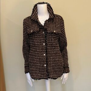 Elegant Tweed Shacket